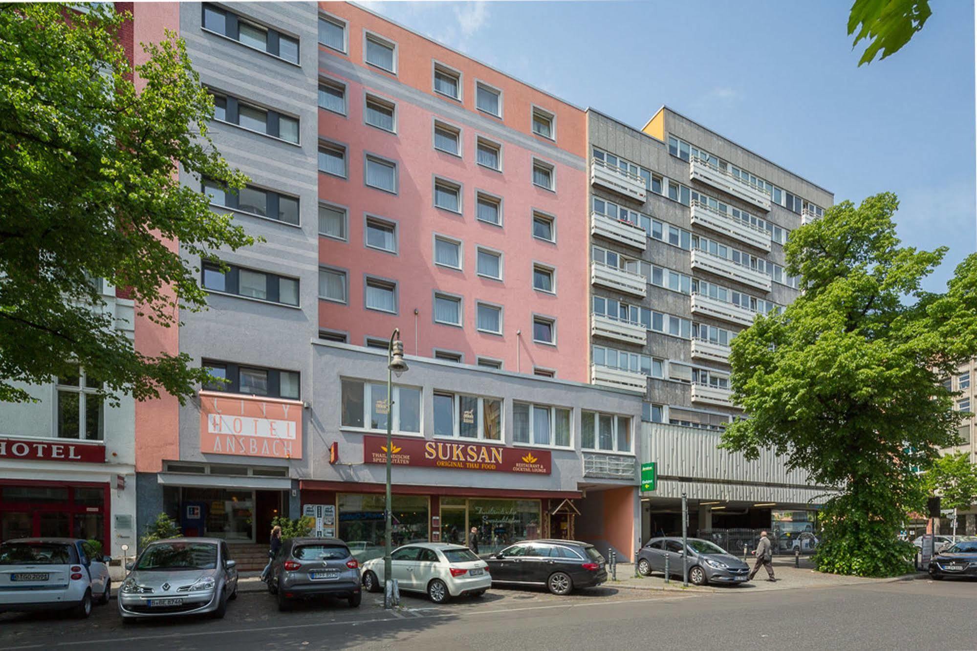 City Hotel Ansbach Am Kadewe Berlin Exterior photo